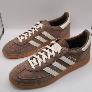 NEW adidas Handball Spezial Women's Suede Shoes - Brown/Gum Size US 9